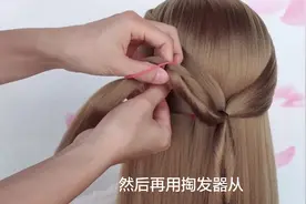 中长发编发教程，简单易学，好看又时尚