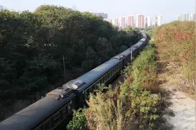 深圳的绿皮火车，深圳西站出发，早上8.58准时路过我上班的路途中视频封面