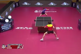 2020卡塔尔赛，樊振东4-2逆转王楚钦进决赛