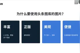 头条号3大用图功能介绍与使用技巧 | 头条配图创作云课堂回放视频封面