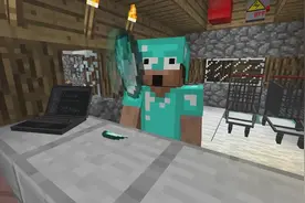 我的世界：呆呆报警说自己被绑架了？结果却把村民整惨了视频封面