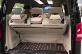 威霆后排座椅靠背改放平，能当座椅能当床视频封面