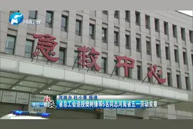 省总工会追授樊树锋等5名同志河南省五一劳动奖章视频封面