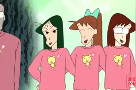 蜡笔小新：老师们去服装店挑选统一的服装，可是意见不同怎么办呢