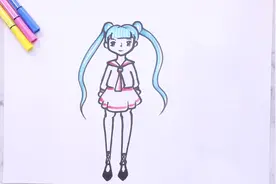 画漫画人物女生教程视频封面