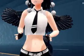 【東方MMD】夏天装束的射命丸文跳Conqueror[1080P]