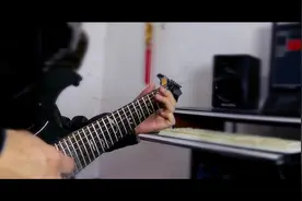 电吉他演奏《星》，很多人翻唱的一首乐曲，震撼到心灵视频封面