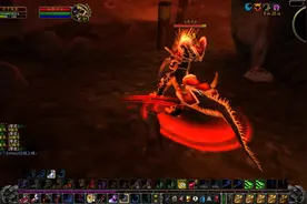 魔兽世界怀旧服，野德刷怪练级，服务器有点卡，练剥皮技能的天堂