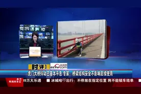 虎门大桥抖动已基本平息 专家：桥梁结构安全不后影响续使用视频封面