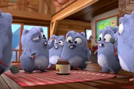 有趣动画：小老鼠发生了变异成了巨型老鼠，这下大棕熊打不了！