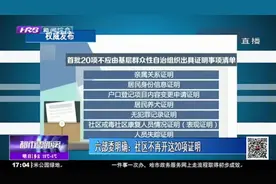 重磅！六部委明确：社区不再开这20项证明，告别“社区万能章”视频封面