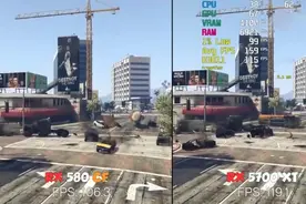 显卡对决，RX580交火 vs RX5700XT，实力不够就二打一，性能测试