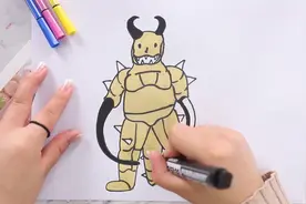 怪兽古顿画法步骤