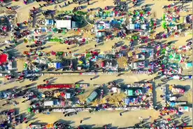 黄河大集丨泰安道朗集上感受孩童快乐与朴实生活图片