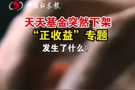 天天基金突然下架“正收益”专题！发生了什么？图片