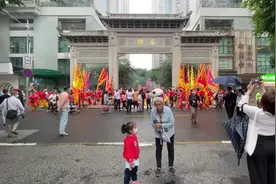 视频+图集丨狮舞助兴、鼓乐齐鸣！来感受广州CBD最盛大的妈祖诞巡游图片