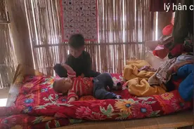 小天和大叔搬去了新家，没想到又被赶了出来 #我的乡村生活视频封面