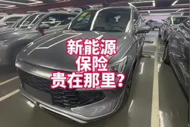 新能源保险贵在哪里？同样价格油车和新能源居然贵2000多