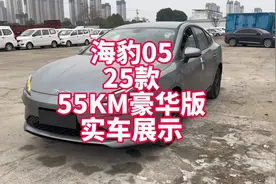 比亚迪海豹05 25款55KM豪华版实车展示 7.98万 全面替代驱逐舰05视频封面