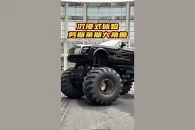 主打就是一个视野开阔。就是上车有点费劲#劳斯莱斯大脚怪 #劳斯莱斯飞行家 #苏州gtshow #苏州gtshow车展视频封面