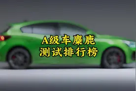 家用A级车麋鹿测试排行榜