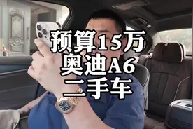 预算15万，奥迪A6二手车，怎么选？#奥迪A6L #奥迪A6allroad