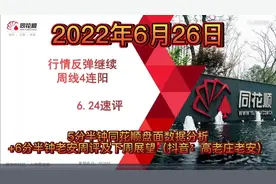 2022.6.26 同花顺盘面数据分析+老安周评及下周展望#大盘 #认知