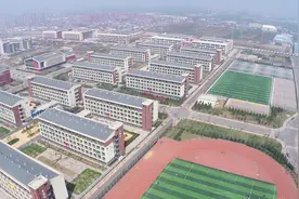 俯瞰石家庄信息学院新校区#石家庄信息工程职业学院视频封面